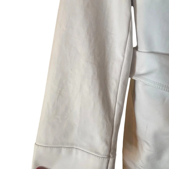 Magaschoni Collection Women’s White Jacket Size 12 Designer Business Spring - Picture 4 of 9